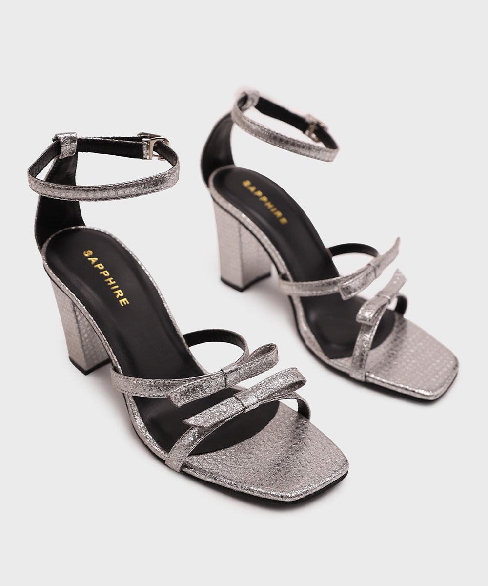 Women's Silver Heels