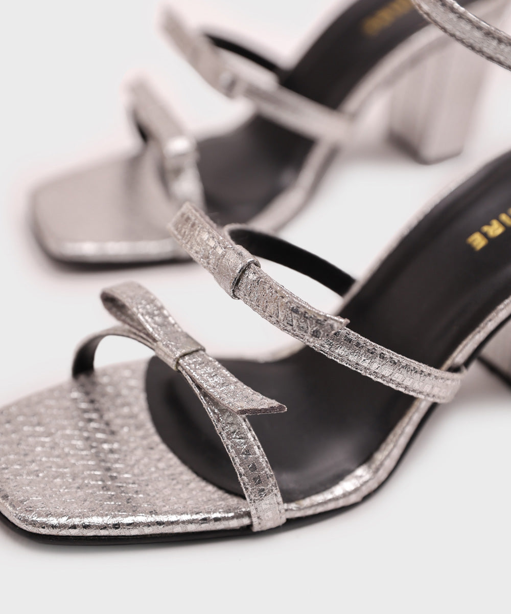 Women's Silver Heels