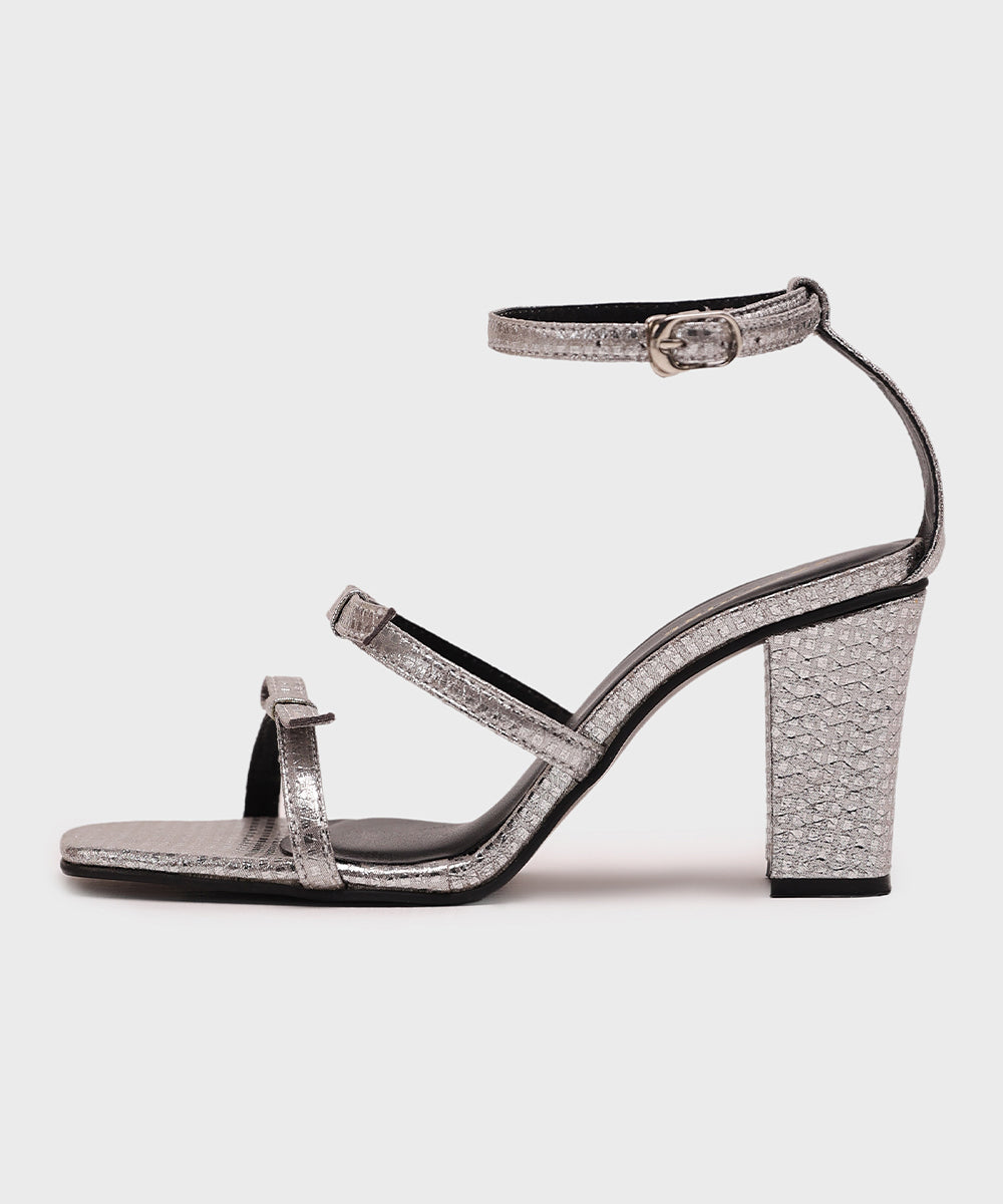 Women's Silver Heels