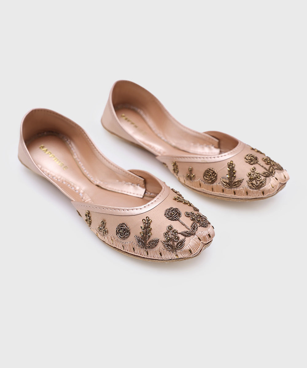 Women's Light Pink Khussas