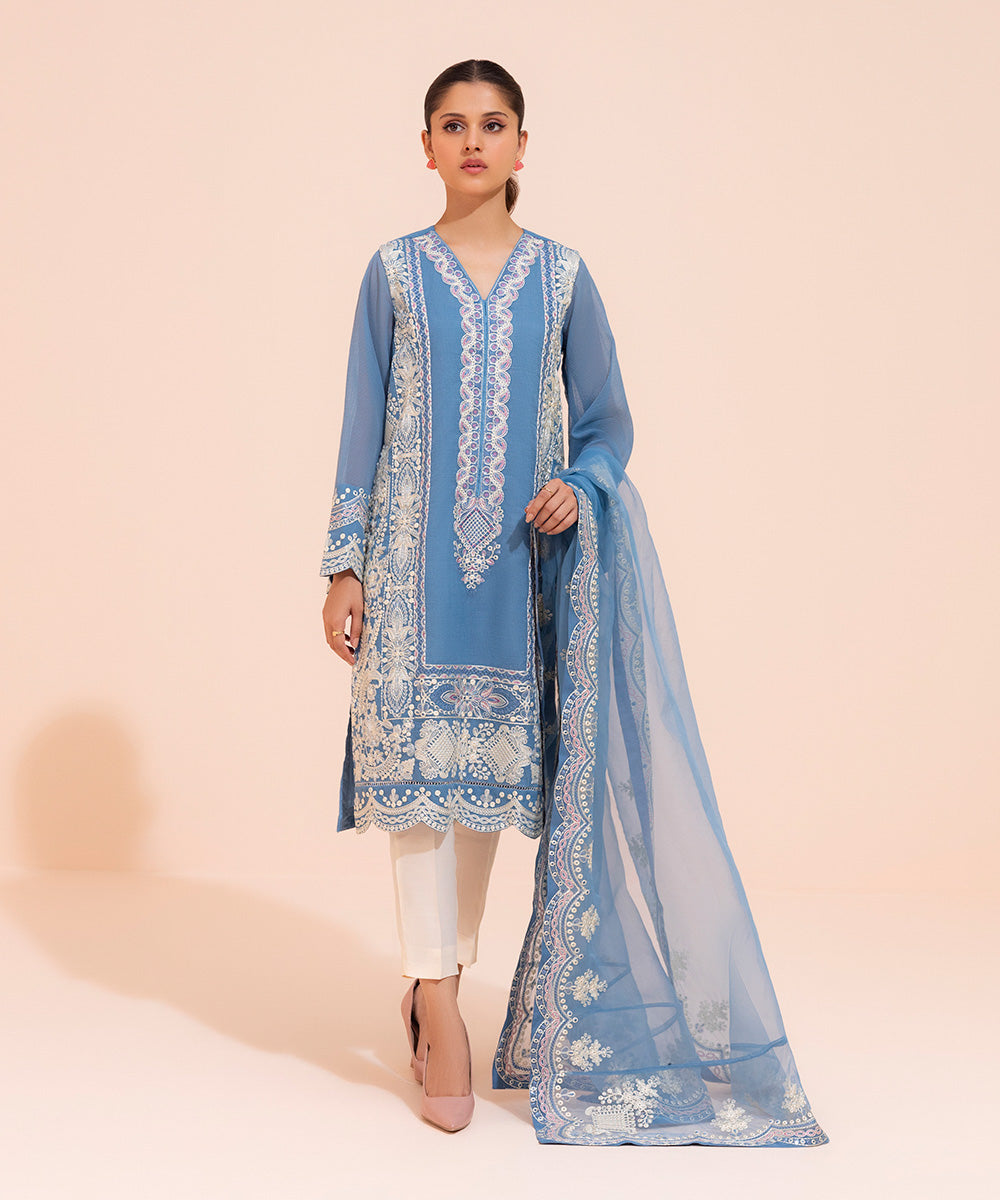 Women's Dupatta- Ready to Wear – SapphireOnline Store