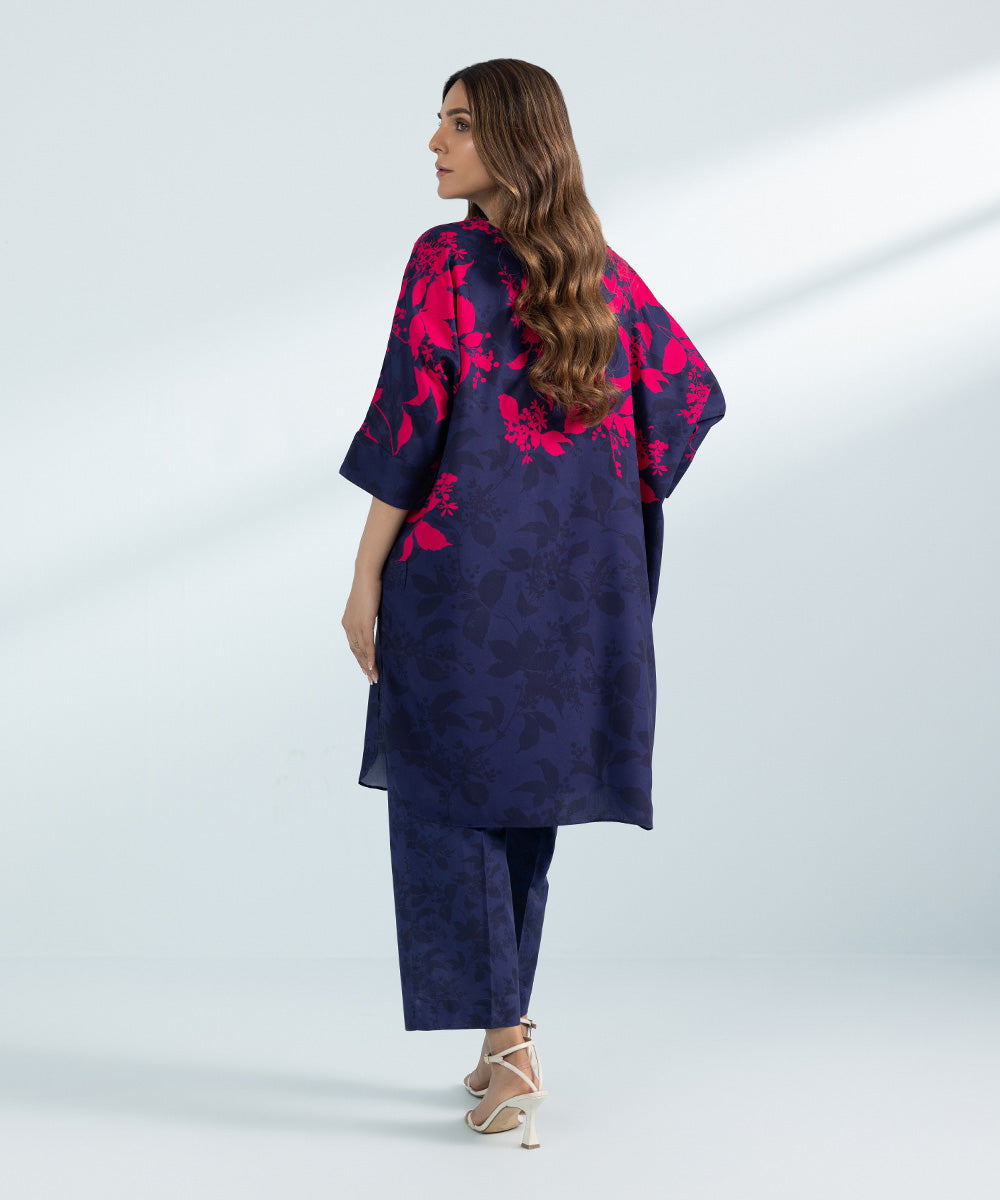 Women's Pret Arabic Lawn Printed Multi 2 Piece Suit