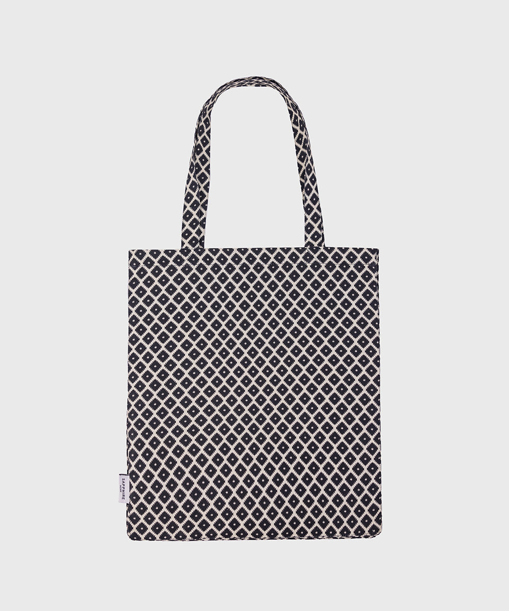 Tote Bags for Ladies- Black leather – Tagged 