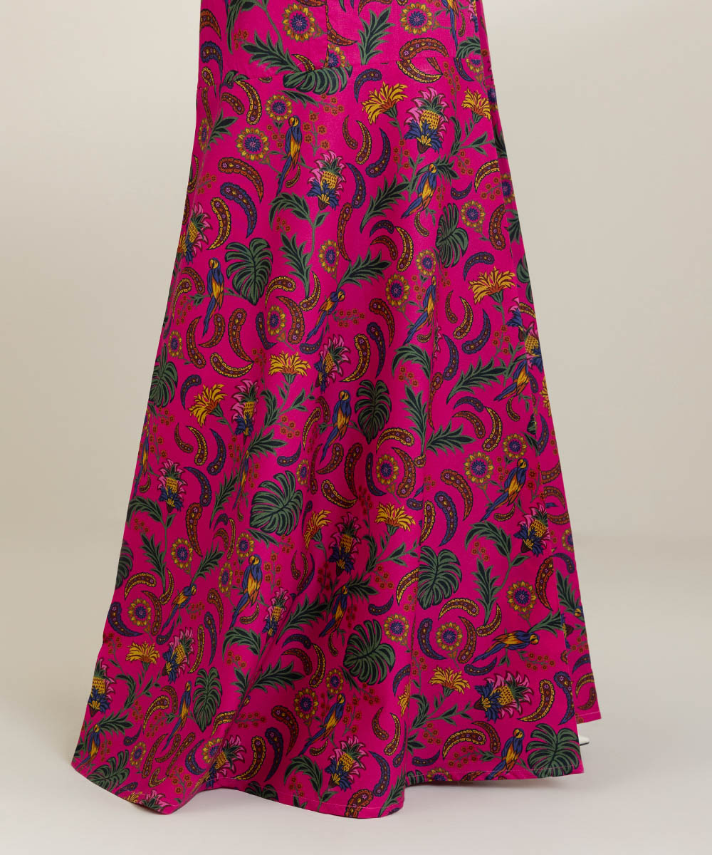 Women's Pret Cambric Pink Gharara