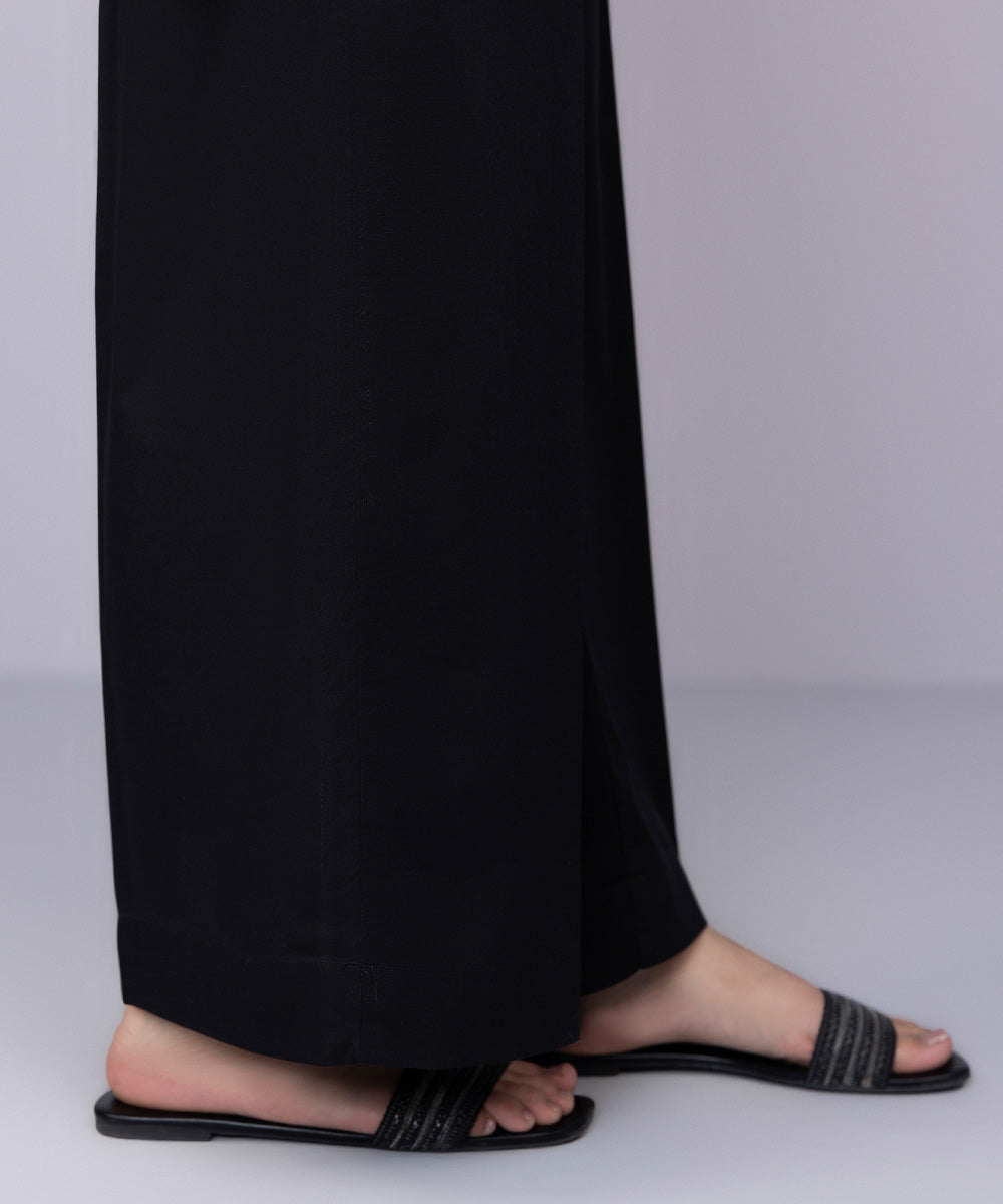 Women's Pret Cambric Black Culottes