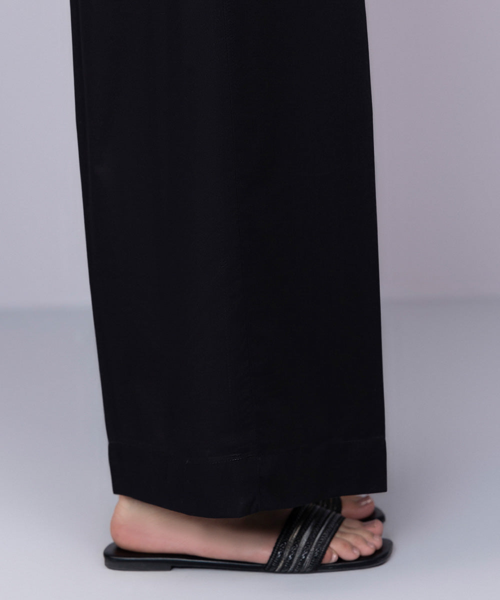 Women's Pret Cambric Black Culottes