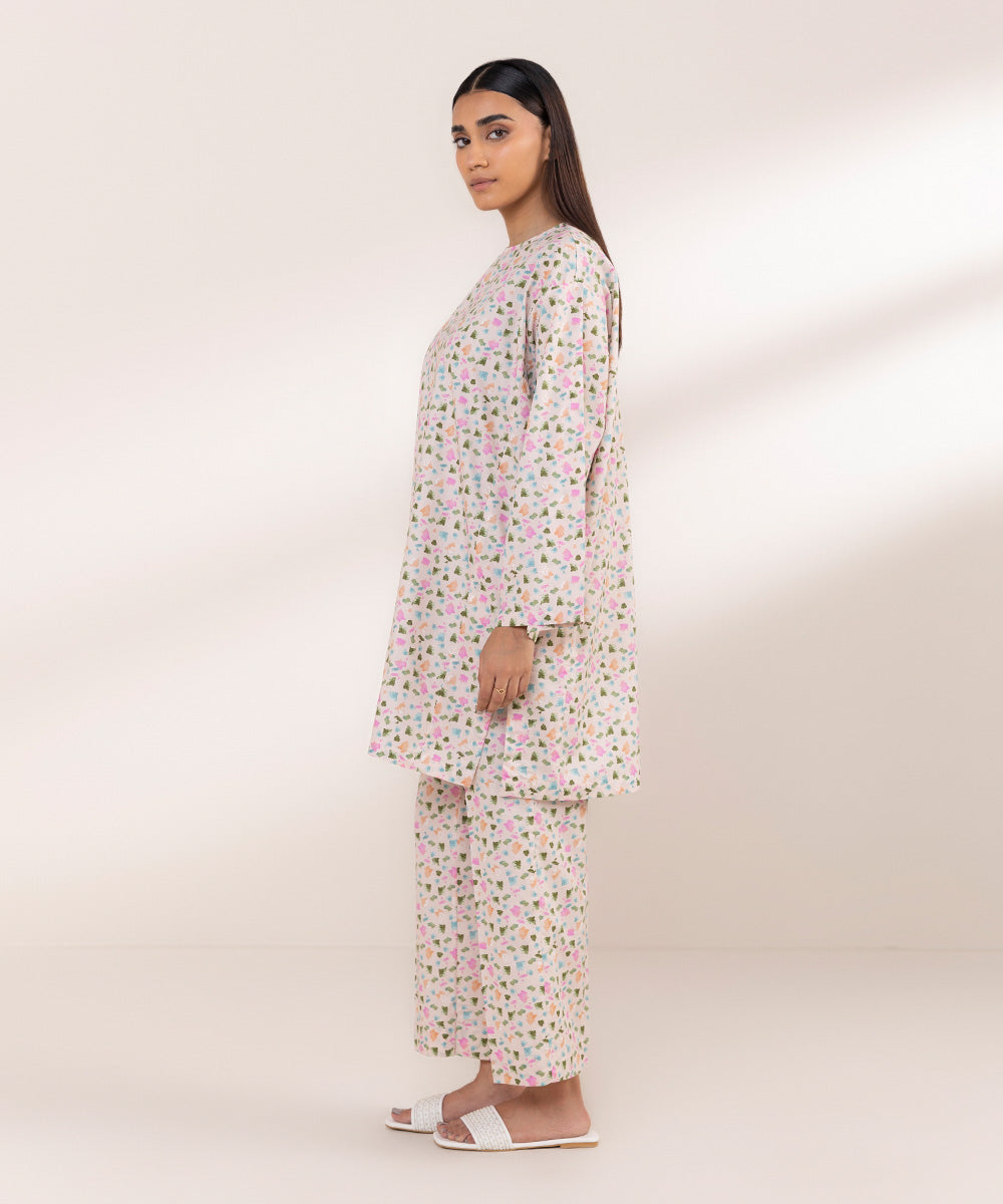 Women's Pret Cambric Embroidered Multi Boxy Shirt