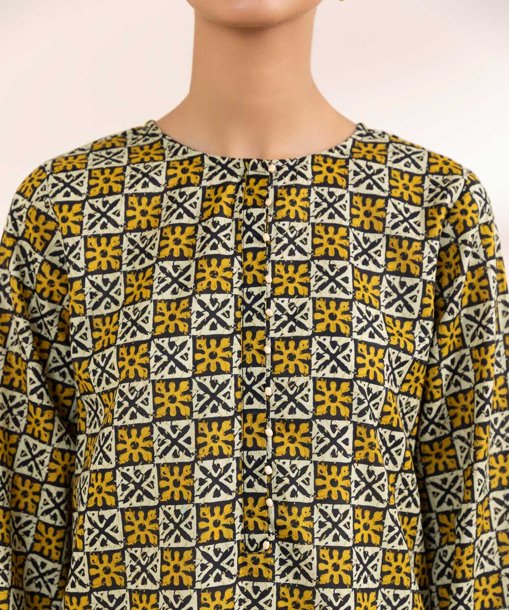 Women's Pret Lawn Multi Printed A-Line Shirt