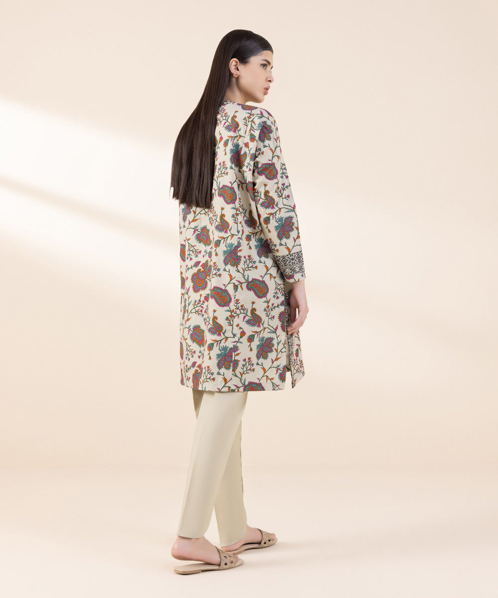 Women's Lawn Printed Multi Unstitched Shirt