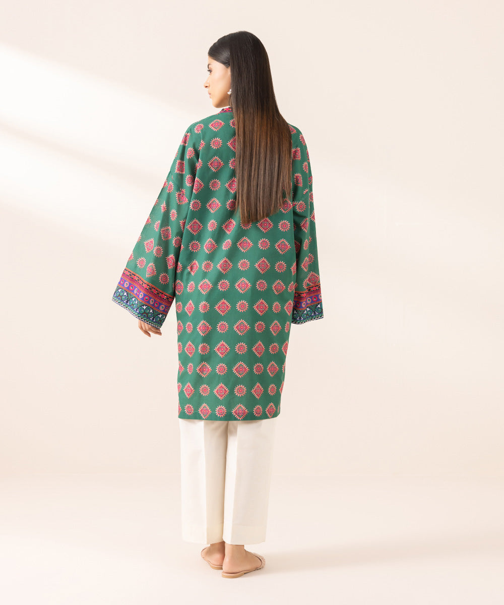 Women's Pret Lawn Printed Multi Boxy Shirt