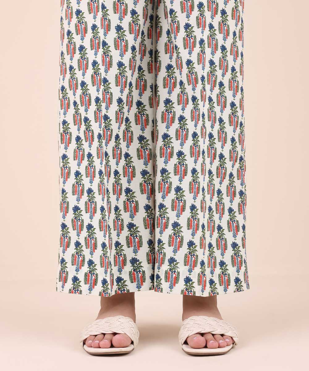 Women's Pret Cambric Multi Printed Culottes