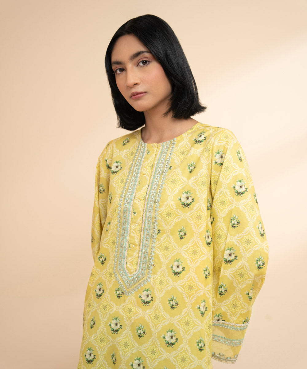 Embroidered Lawn Shirt