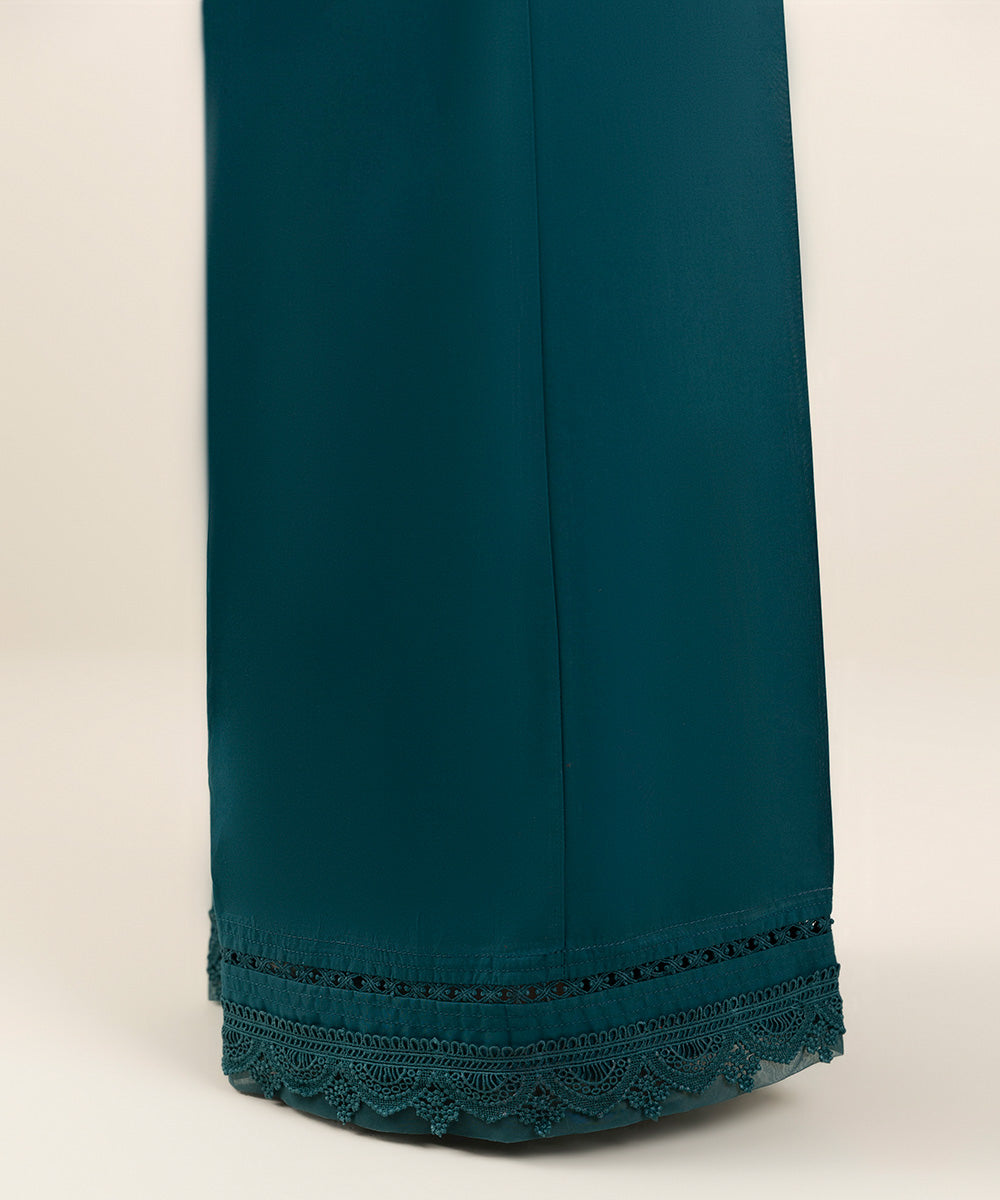 Women's Pret Cambric Green Dyed Culottes