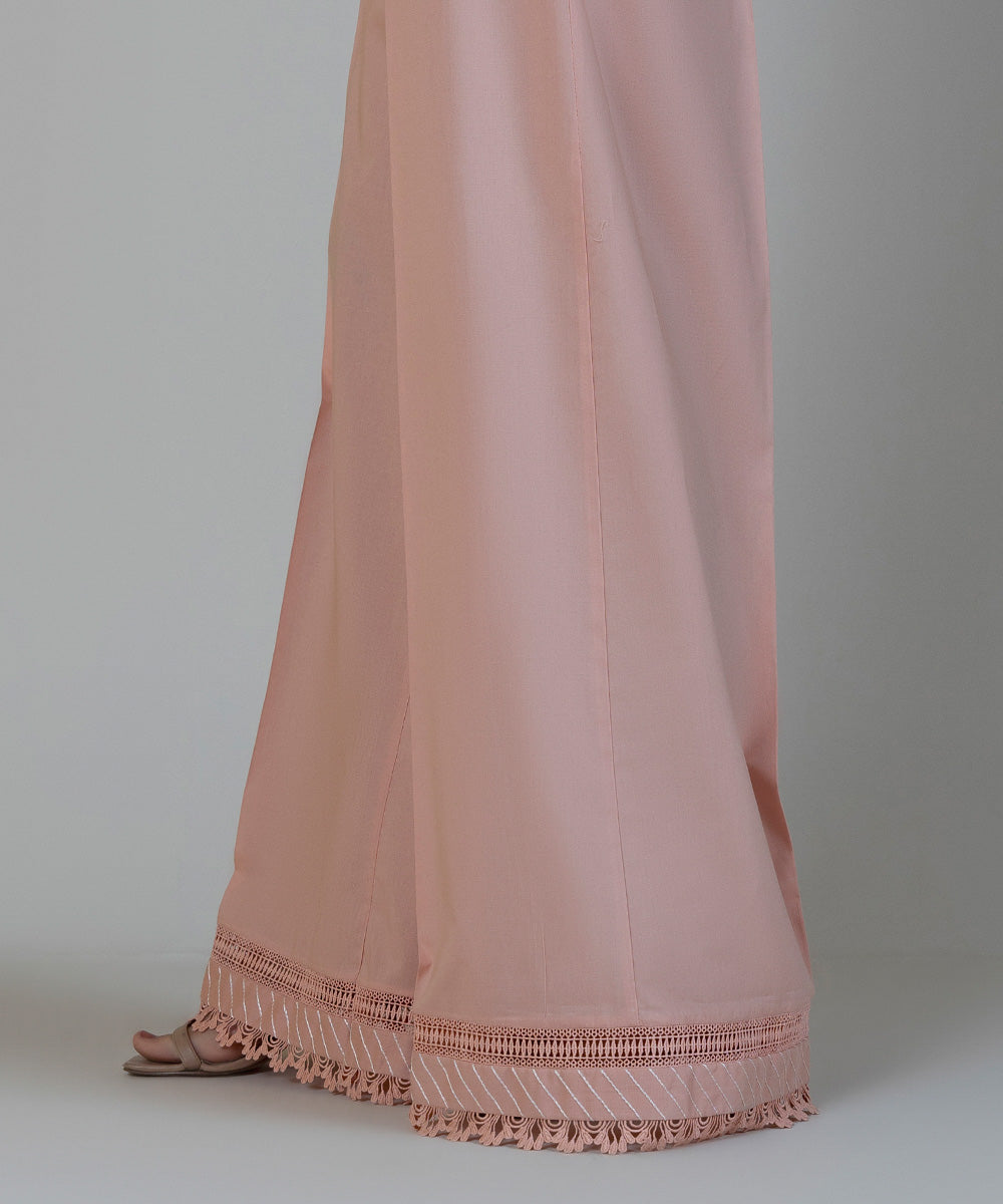 Women's Pret Cambric Pink Dyed Culottes