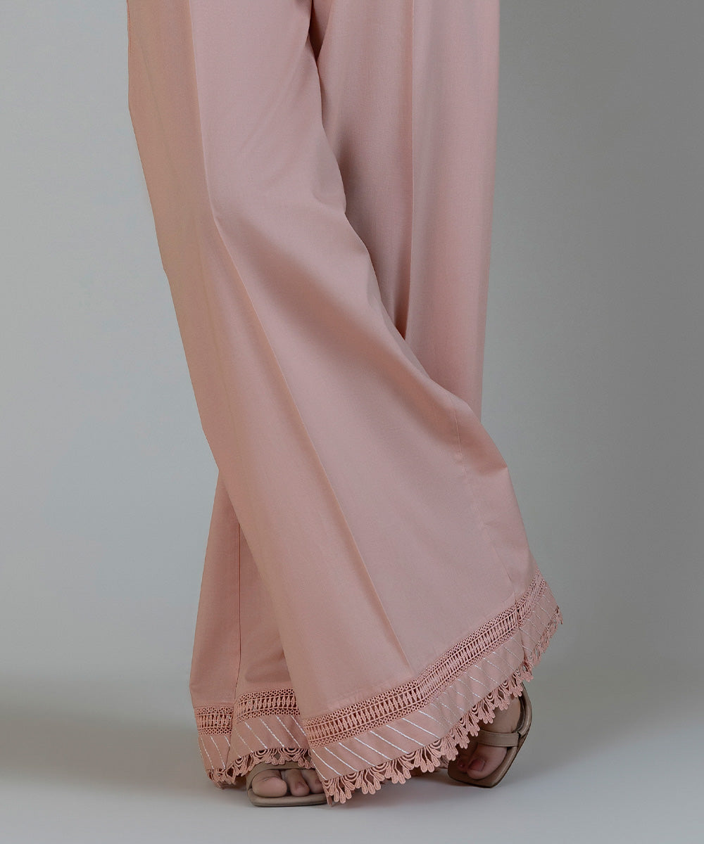 Women's Pret Cambric Pink Dyed Culottes