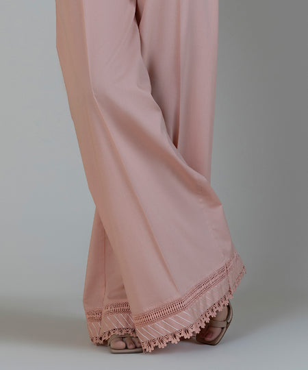 Women's Pret Cambric Pink Dyed Culottes