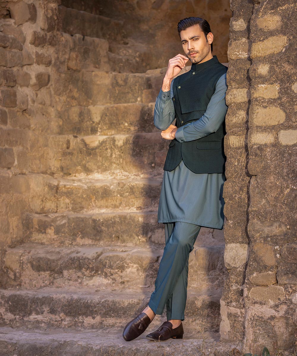 Indo Western Pathani Suit Kurta Pajama Ethnic Festive Fashion Party Wear  For Men | eBay