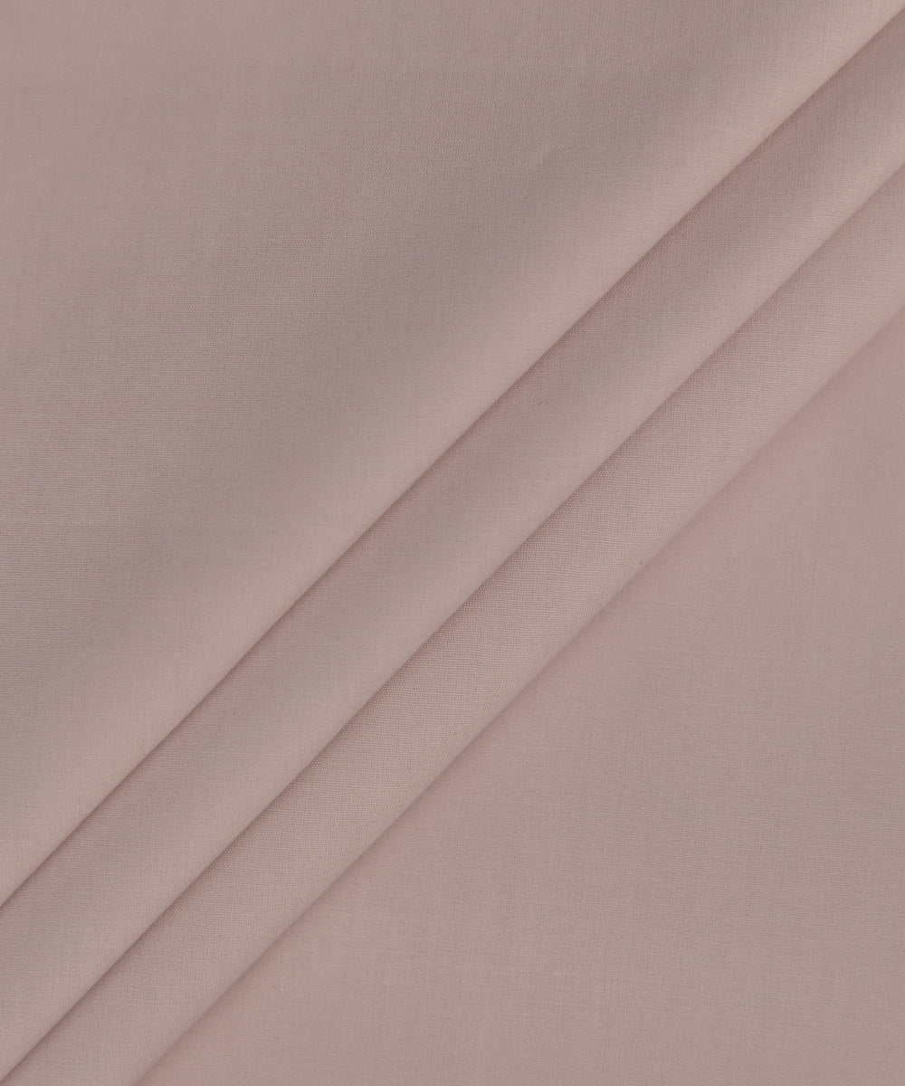 Men's Unstitched Fine Latha Tea Pink Full Suit Fabric