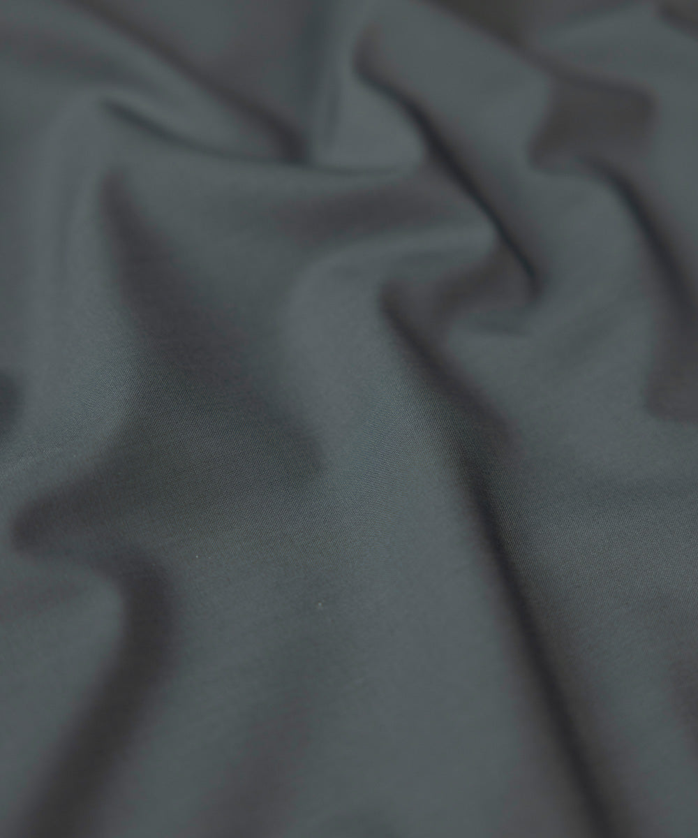 Men's Unstitched Premium Wash & Wear Grey Full Suit Fabric
