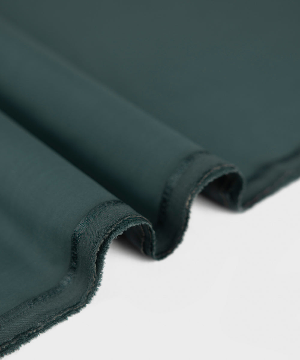 Men's Unstitched Premium Wash & Wear Dark Green Full Suit Fabric