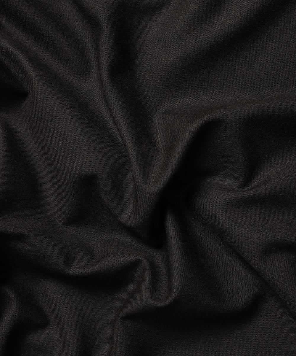 Men's Unstitched Premeium Fancy Wash & Wear Maroon Black 2PC Suit