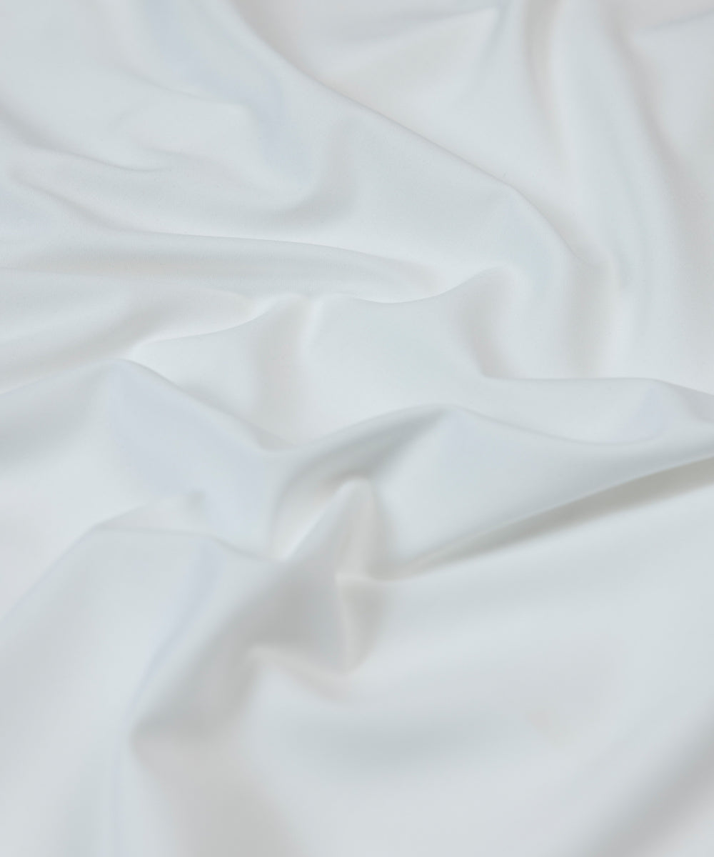 Men's Unstitched Premium Wash & Wear Egg White 2PC Suit