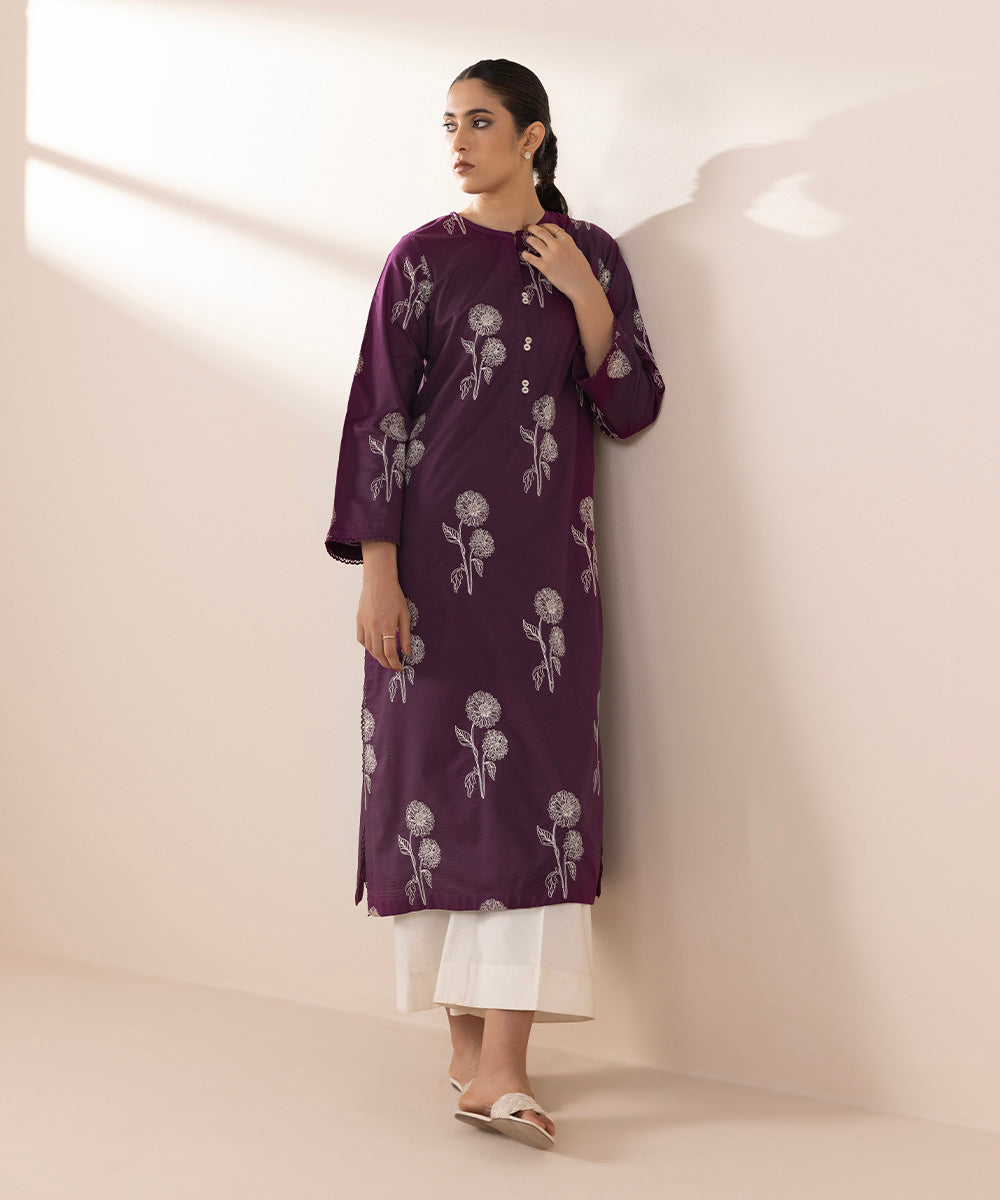 Embroidered Ready to Wear Kurta – SapphireOnline Store