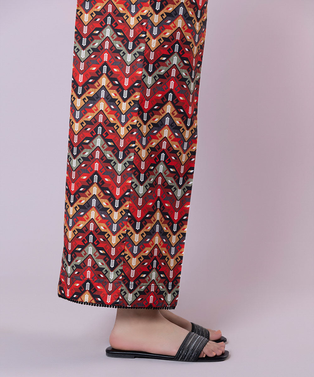 Women's Pret Cotton Printed Multi Culottes