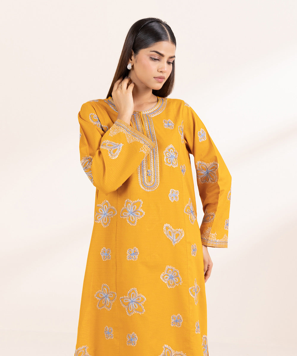 Embroidered Ready to Wear Kurta – SapphireOnline Store