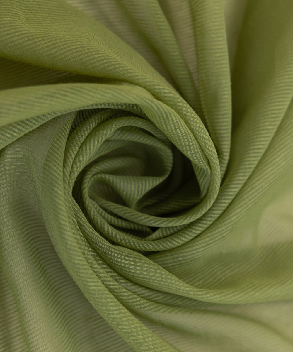 Blended Textured Karandi Green Solid Dupatta