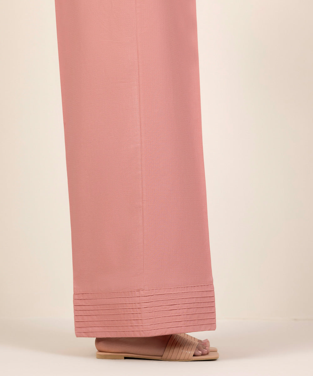 Women's Pret Dobby Pink Culottes