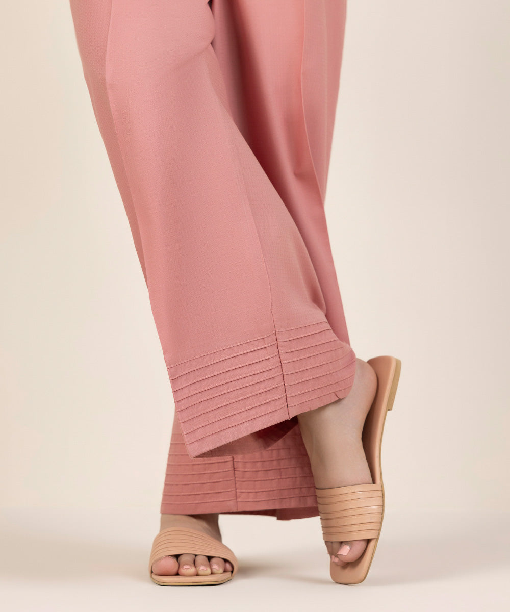 Women's Pret Dobby Pink Culottes