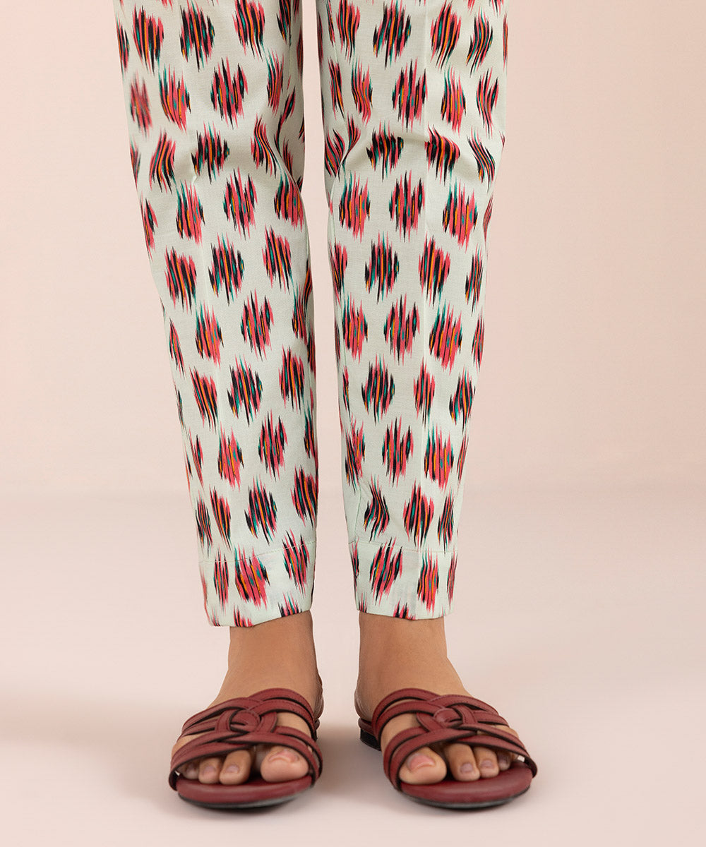 Women's Pret Stretch Lawn Multi Printed Cigarette Pants