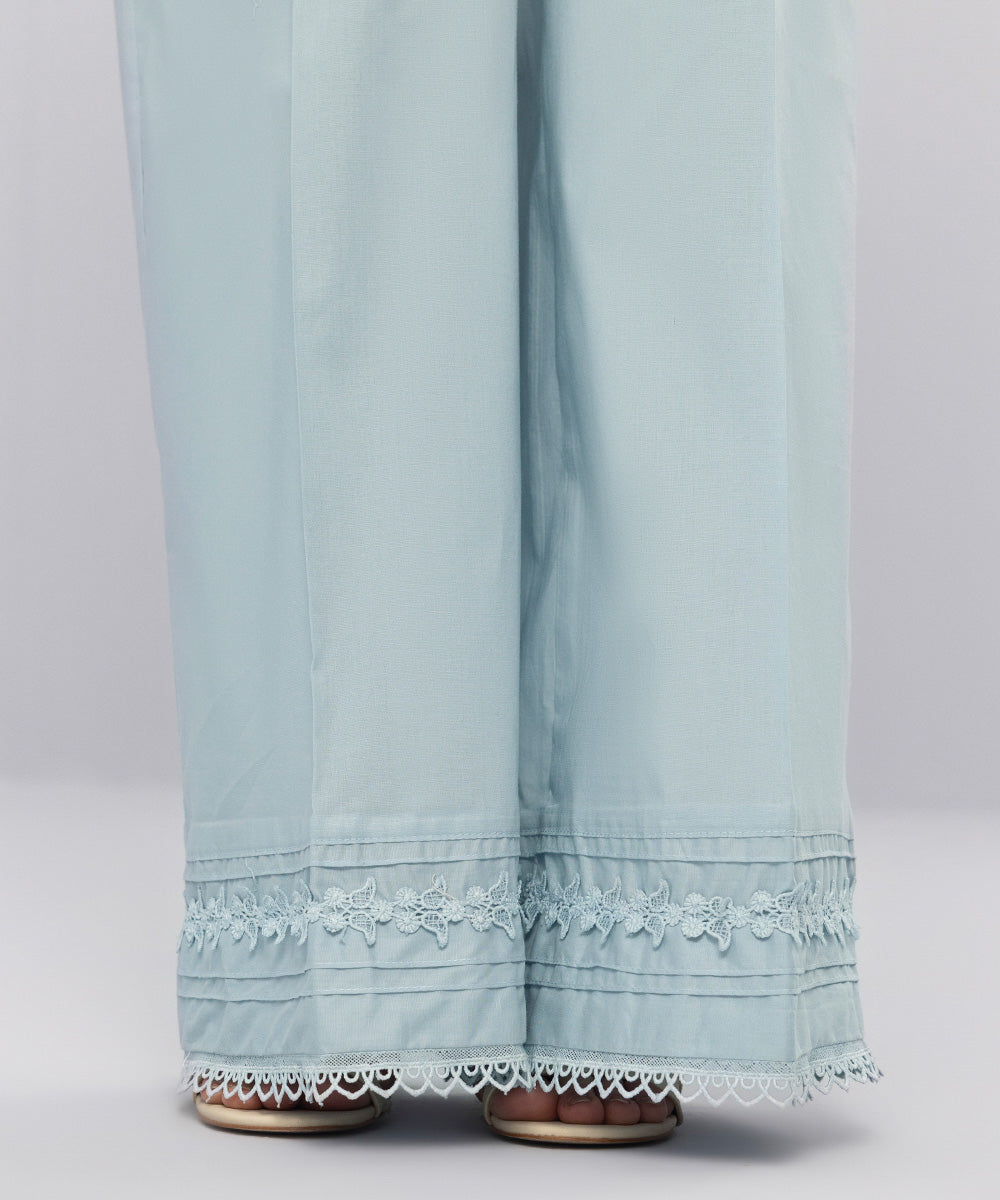 Women's Pret Cambric Blue Dyed Culottes