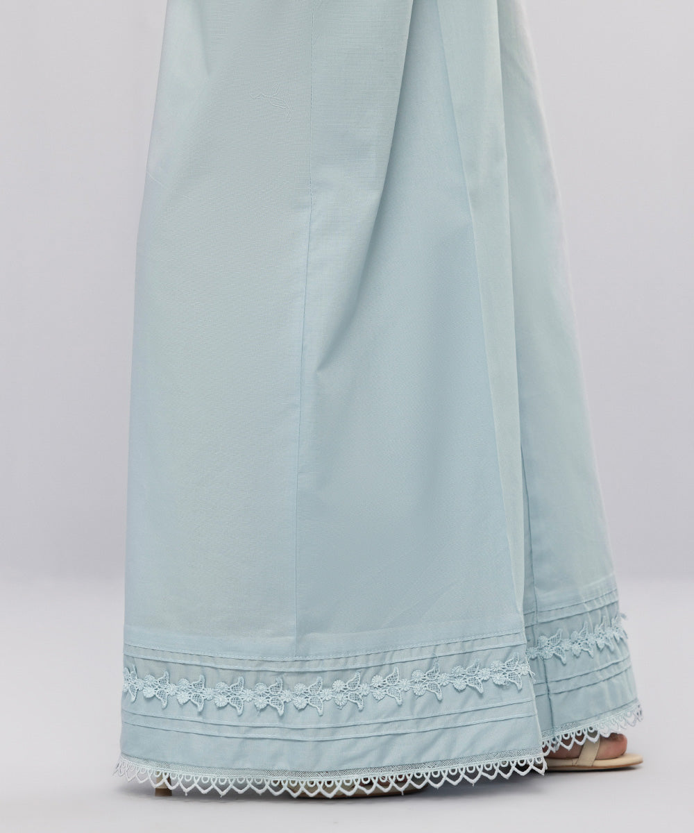 Women's Pret Cambric Blue Dyed Culottes