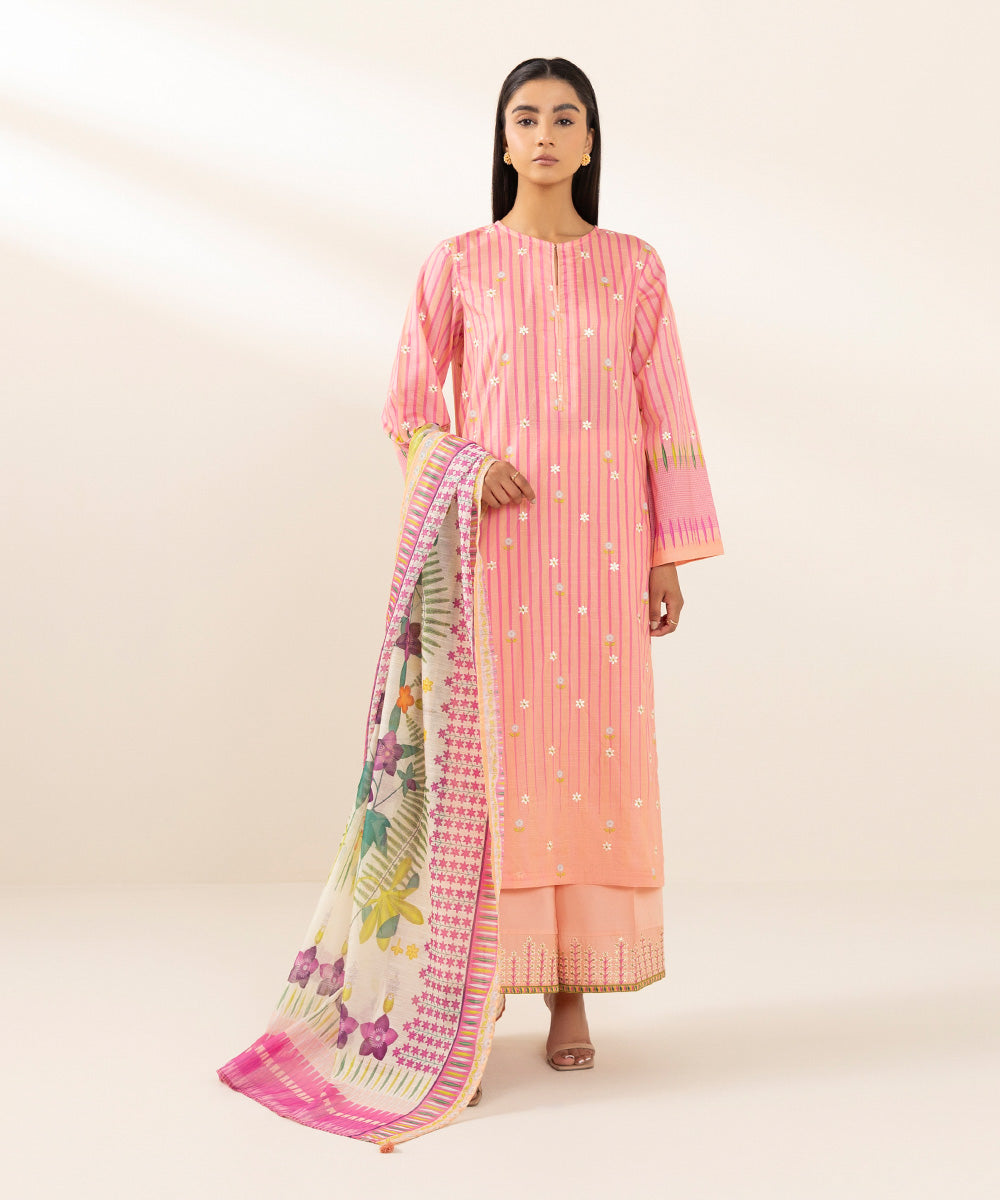 Women's Manar Multicolored Printed Dupatta