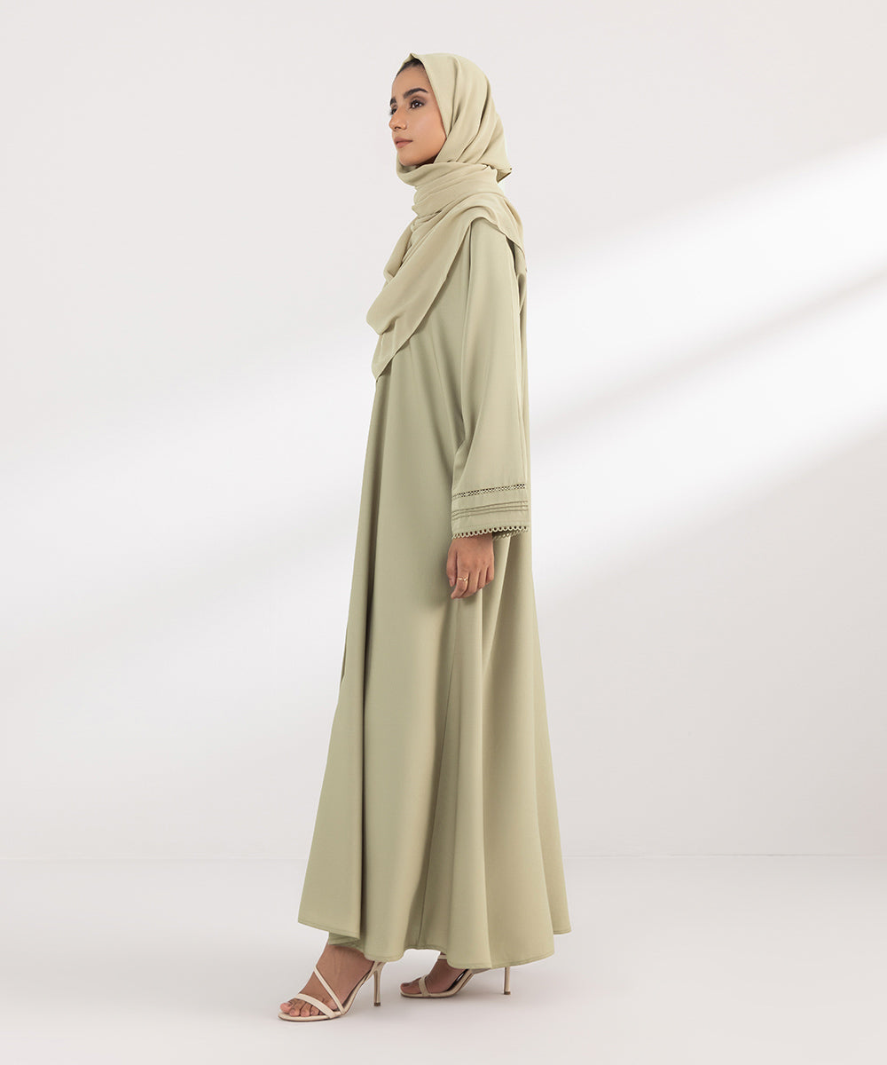 Women's Basic Beige Abbaya