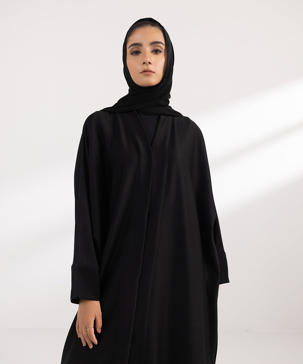 Women's Fashion Black Abbaya