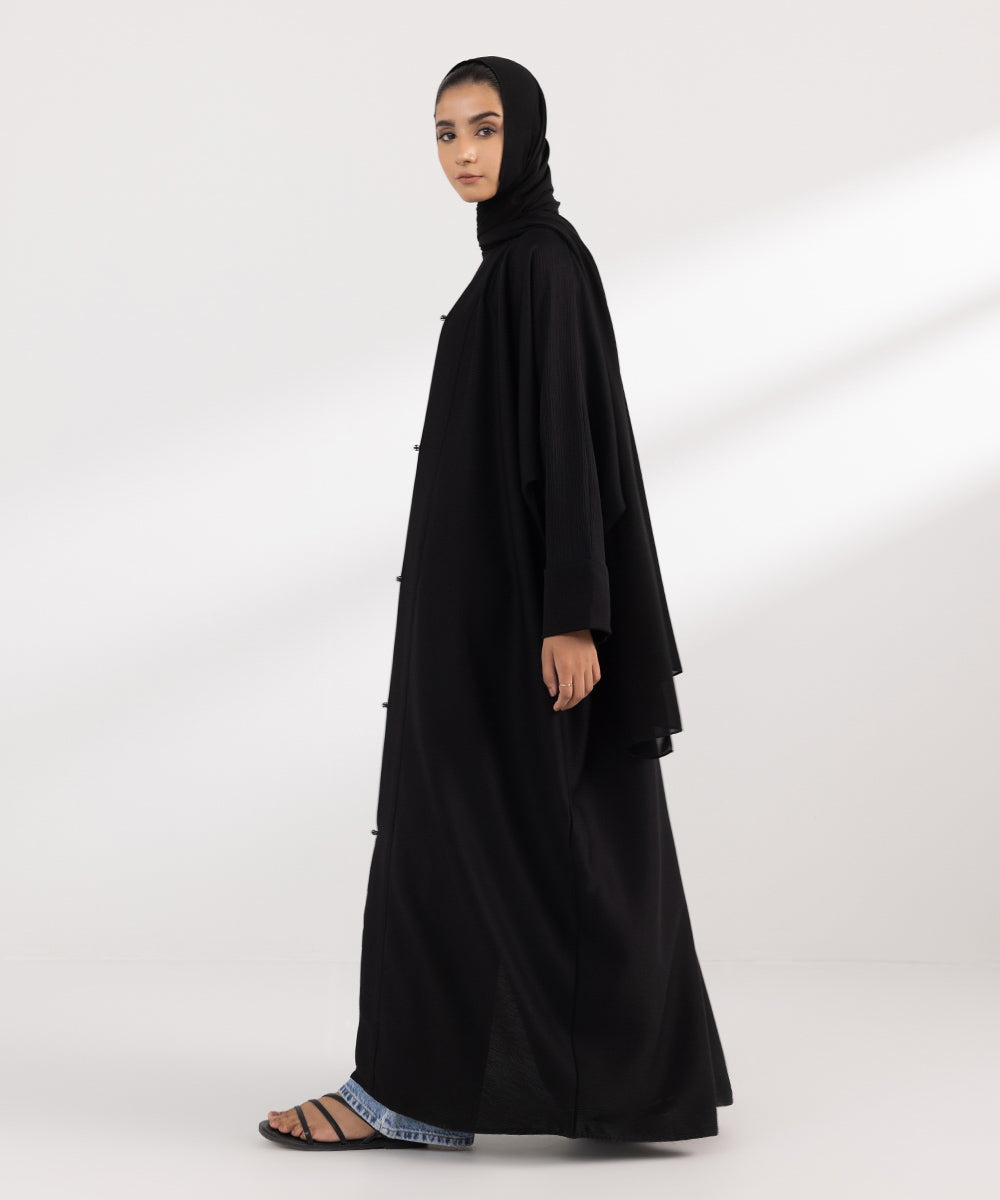 Women's Fashion Black Abbaya