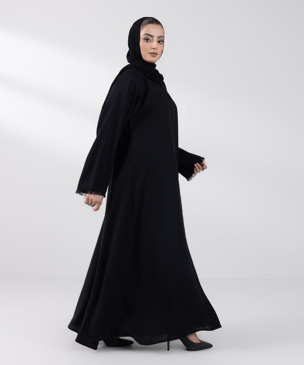 Women's Basic Black Abbaya