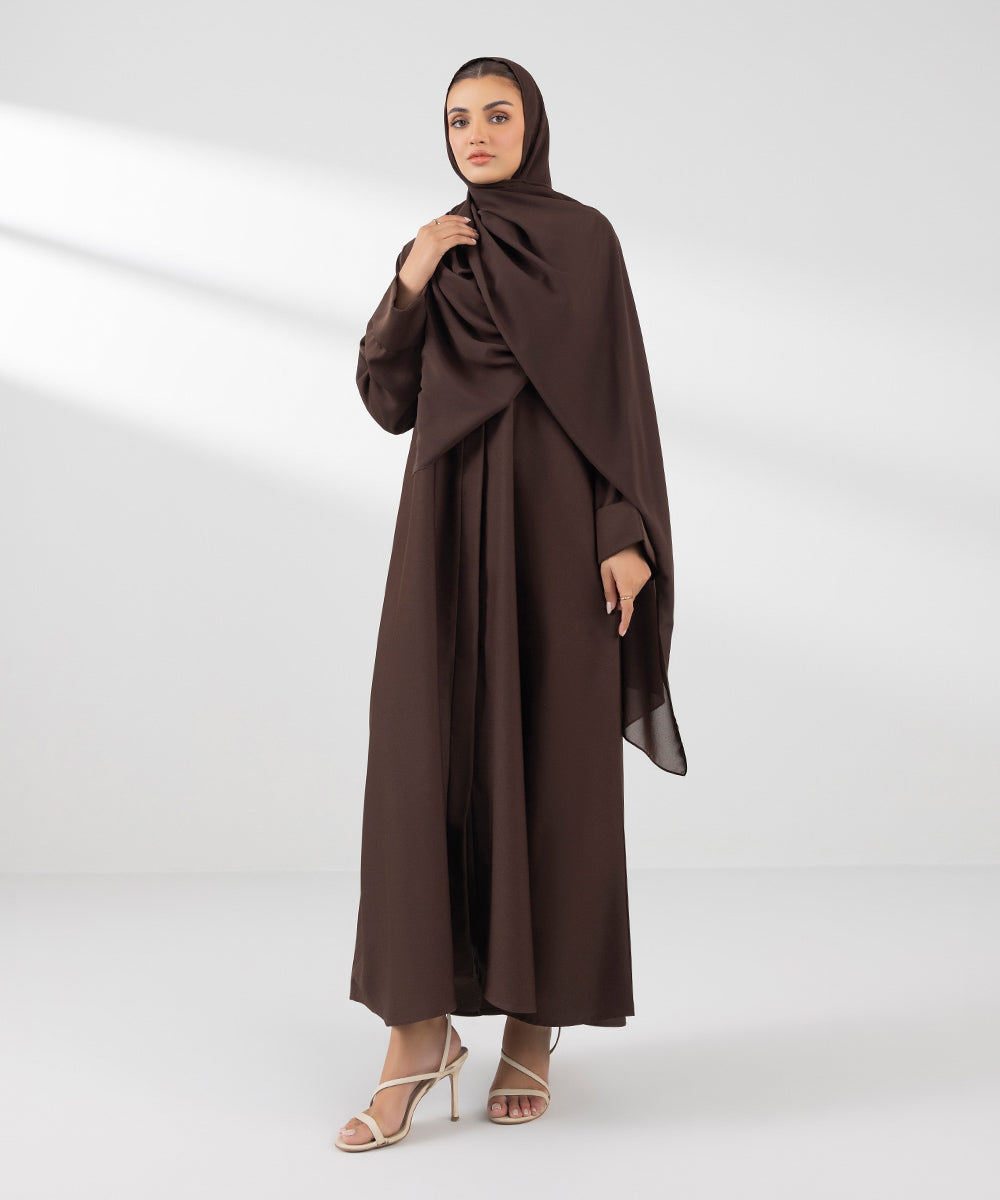 Button Through Kimono Abaya