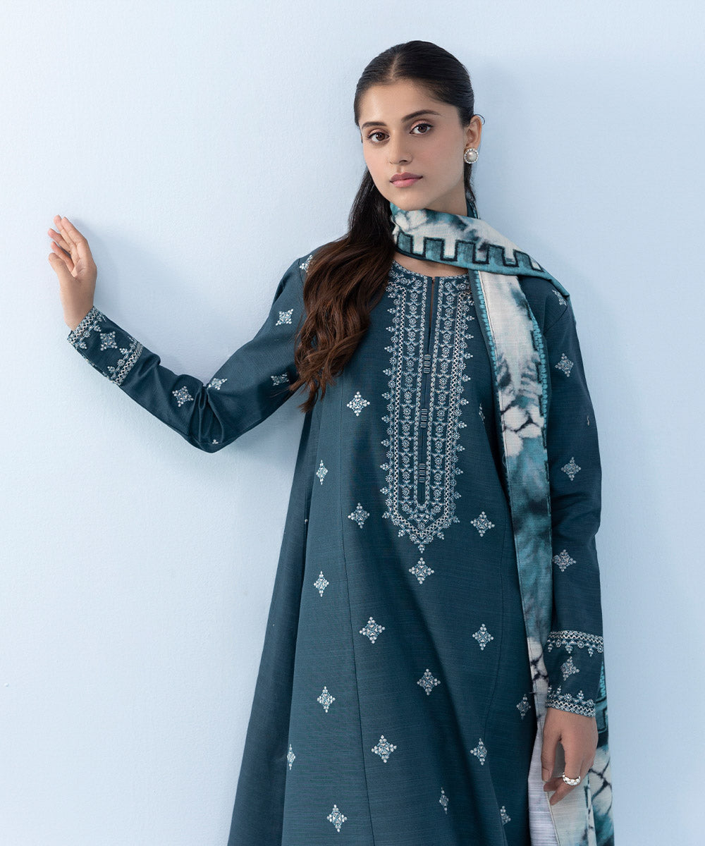 Unstitched store khaddar suits