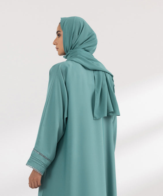 Women's Basic Turquoise Hijab