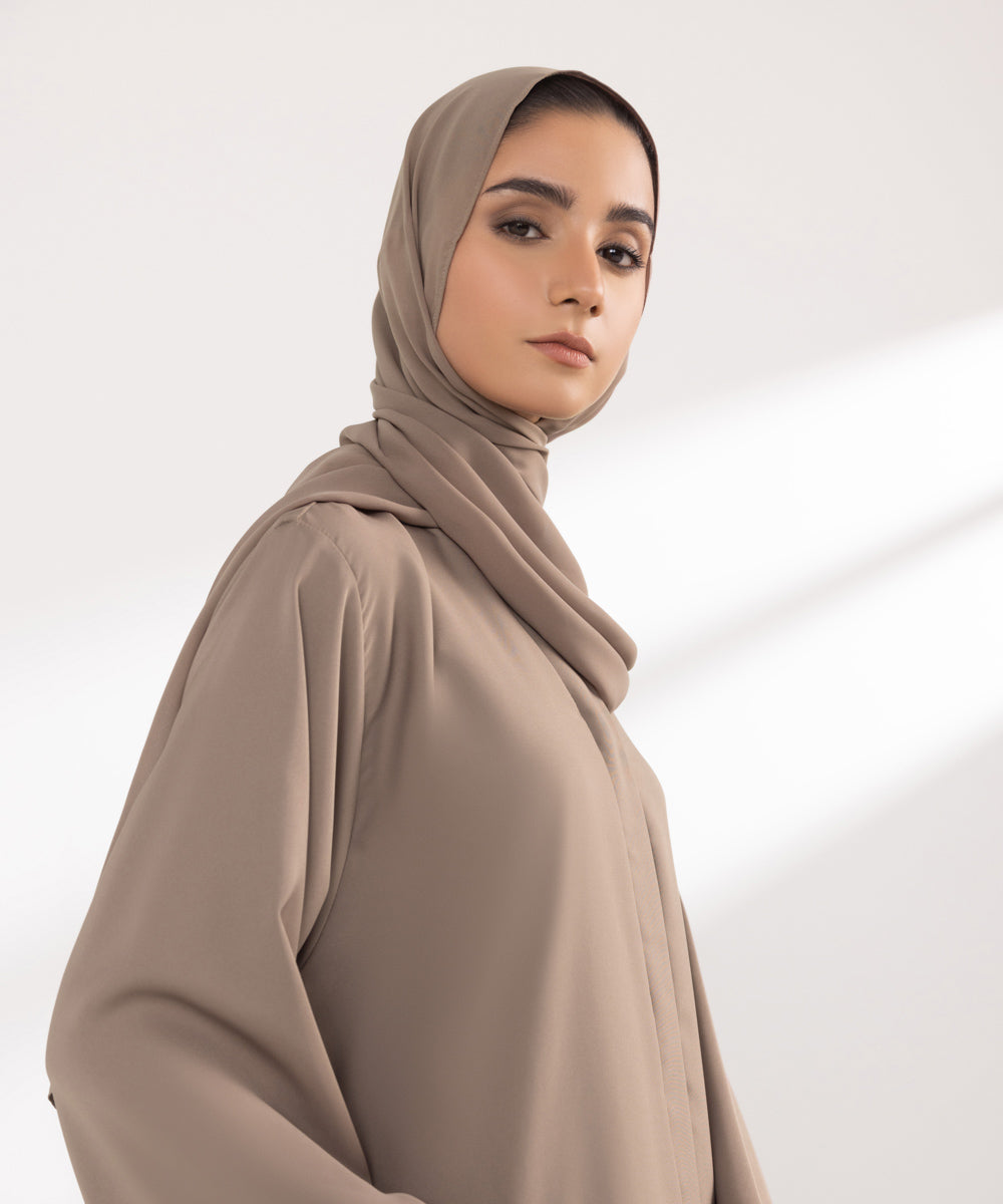 Women's Basic Caramel Brown Hijab