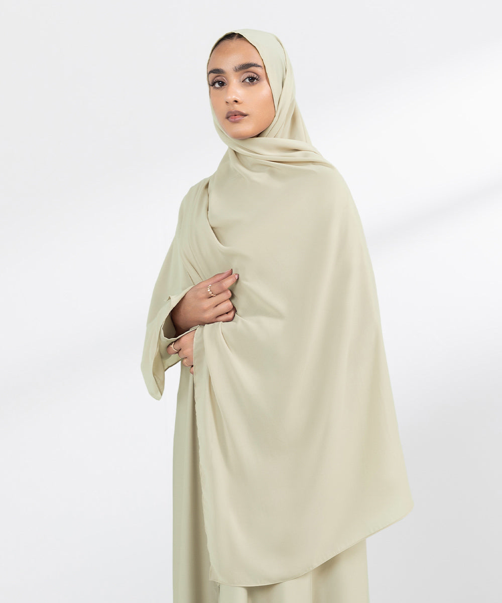 Beige Breathable Hijab