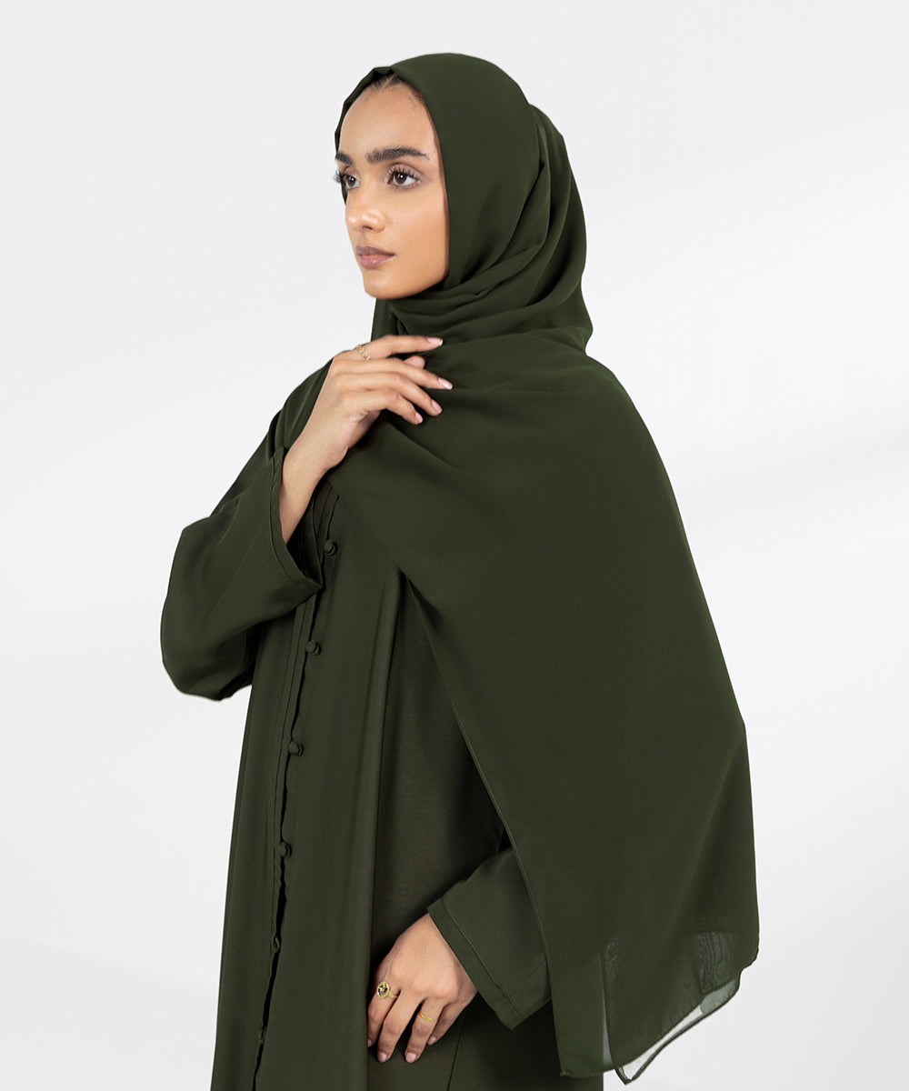 Green Breathable Hijab