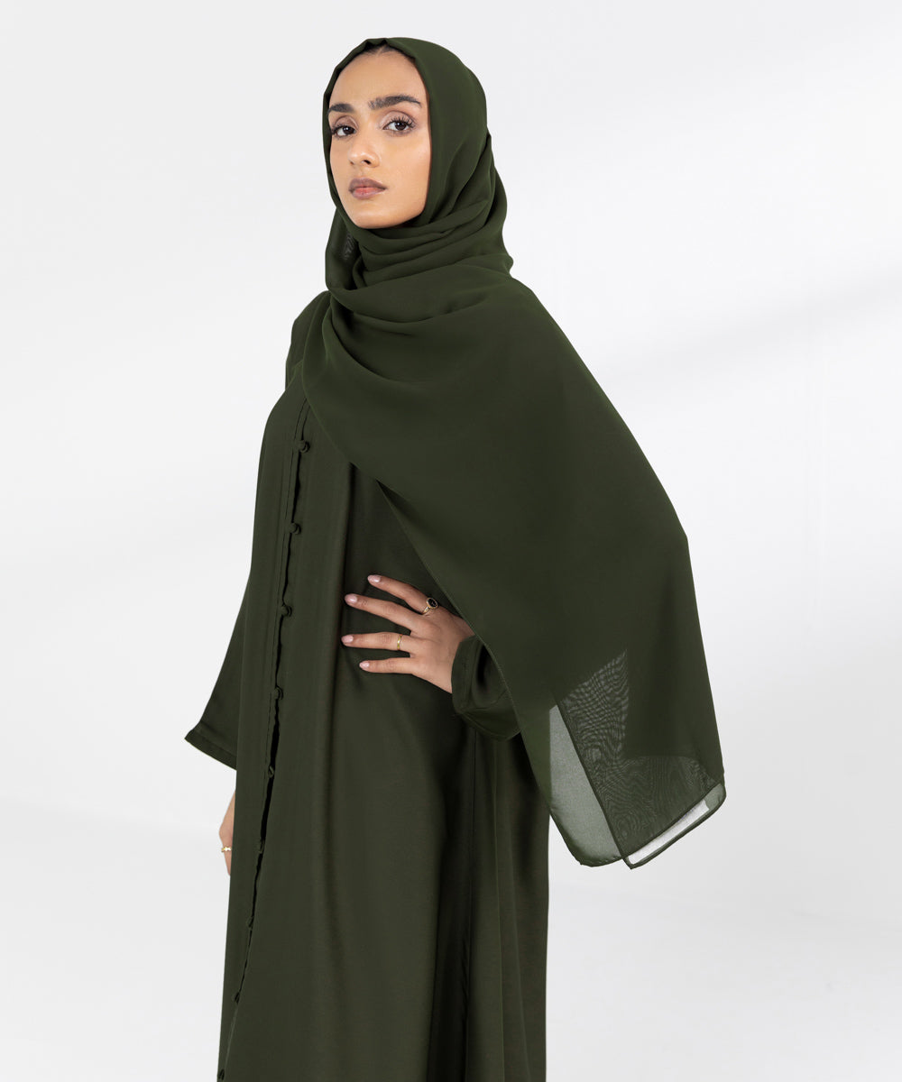 Green Breathable Hijab