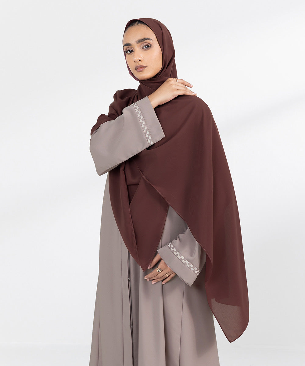 Brown Breathable Hijab