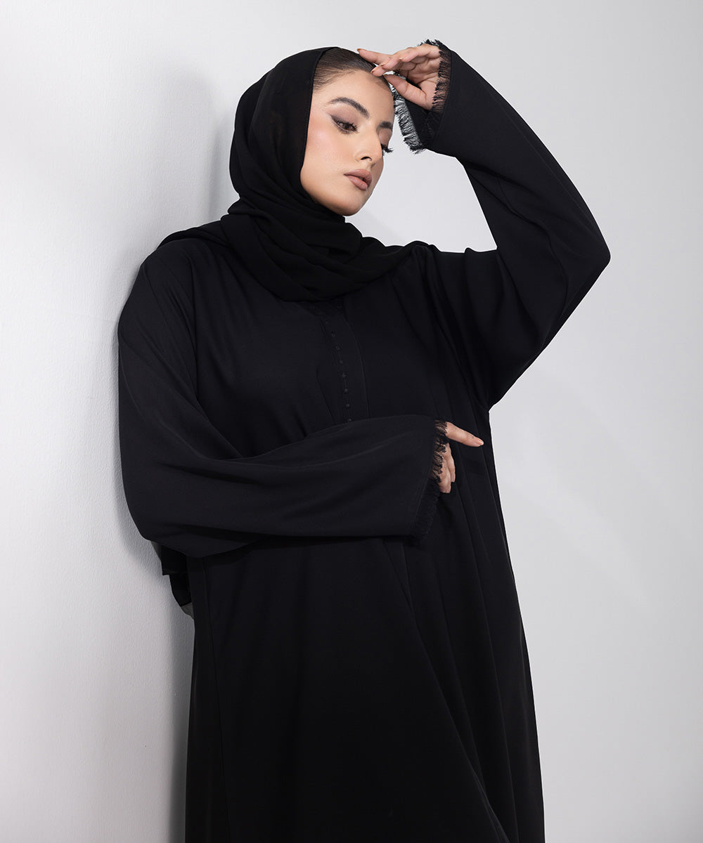 Women's Basic Black Hijab