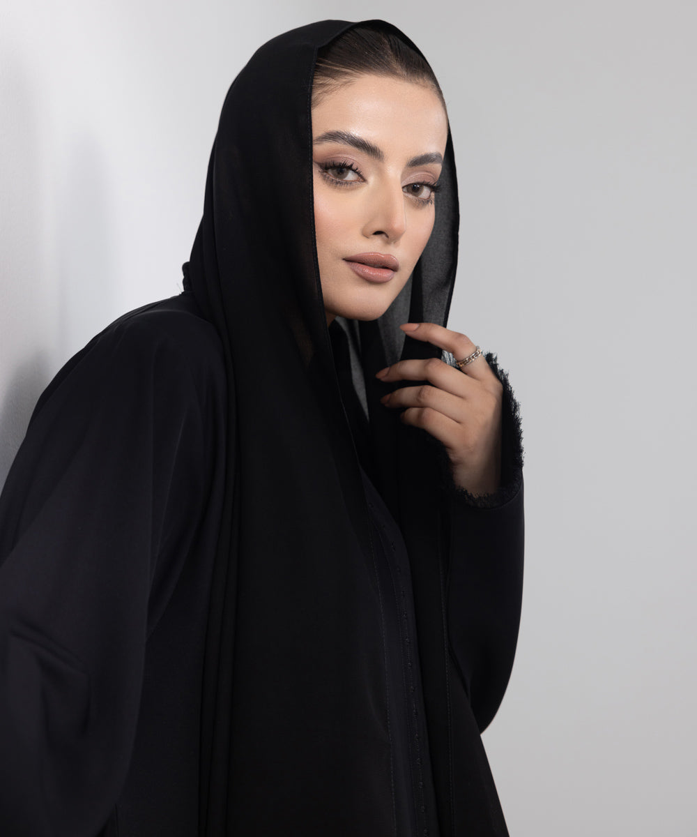 Women's Basic Black Hijab